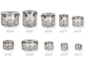 Медицинска Апаратура, Стерилизационни контейнери, Барабан 19 х 16 см