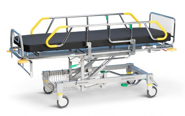 Medical Equipment, Emergency Trolleys, Patient transport trolley Emergo 