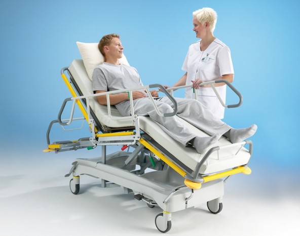 Patient transport trolley Emergo , Medical Equipment, Emergency Trolleys
