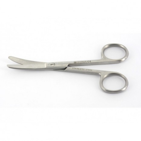 Medical Equipment, Surgical instruments, Curved scissors blund/blund