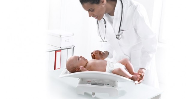  SECA 384 DIGITAL BABY SCALE , Medical Equipment, 